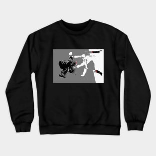 Forward vs Goalie - Hockey Players Crewneck Sweatshirt